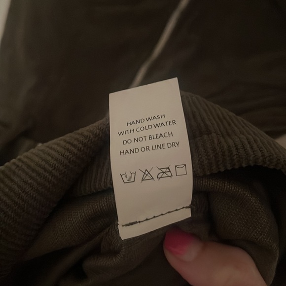 Windsor Green Corduroy Romper - Picture 6 of 6